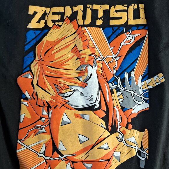 Zenitsu Agatsuma Demon Slayer Hoodie - Picture 4 of 13